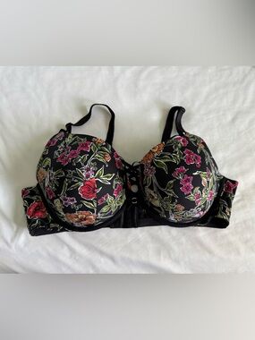 Floral Torrid Push-Up Bra 44D